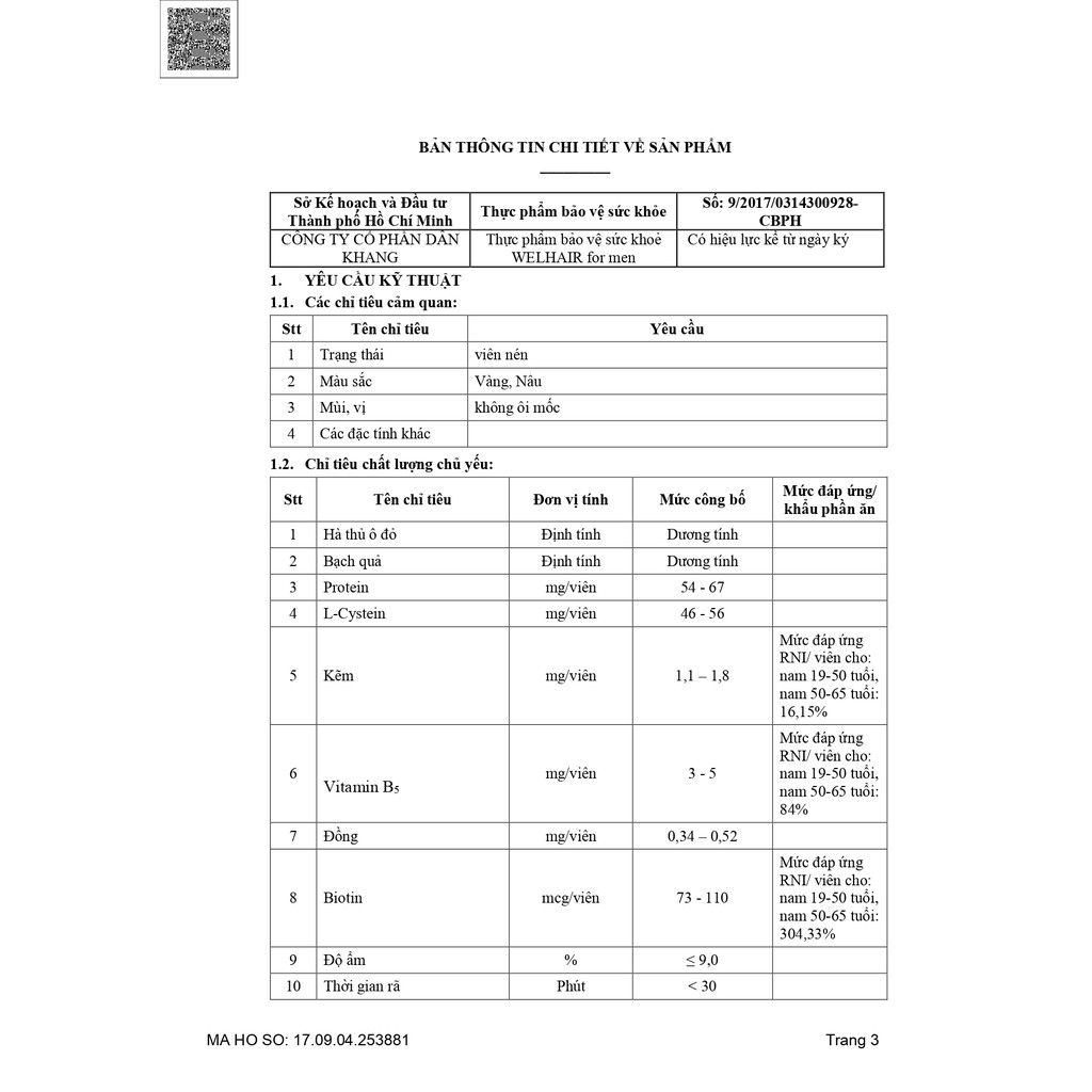 TPCN Kích Thích Mọc Tóc Cho Nam Welhair For Men Hủ 30 viên | BigBuy360 - bigbuy360.vn