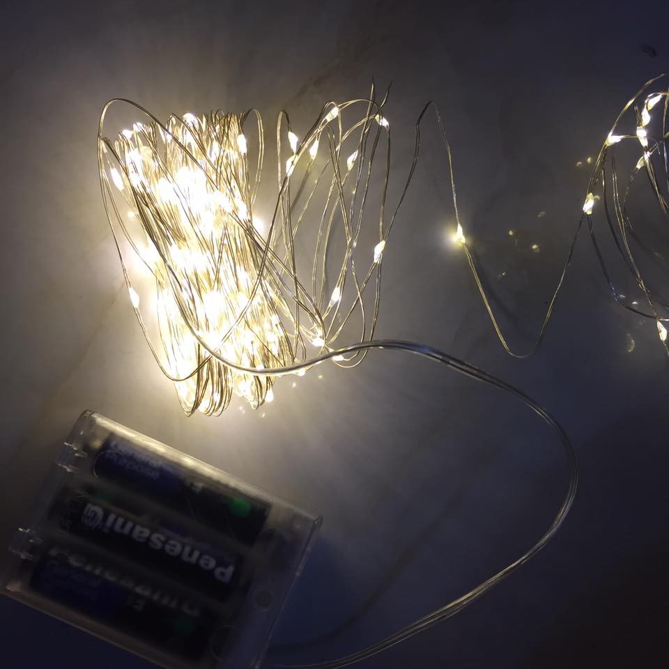 Dây đèn đom đóm trang trí đủ loại dài 10m 5m 3m 2m 1m, có loại dây đèn dùng pin và dây đèn USB. Giá rẻ cạnh tranh