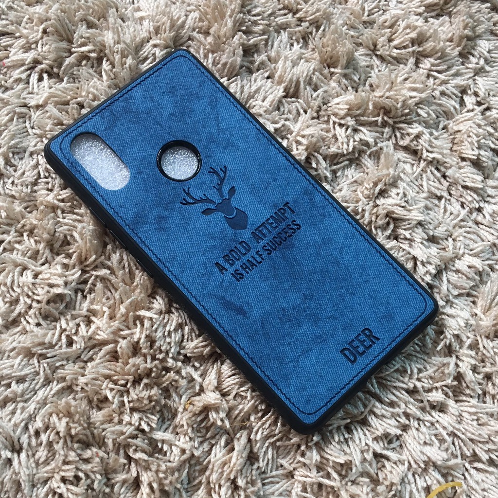 Combo 4 món Pk ốp vân vải bò cho Xiaomi Mi 8/Mi 8 SE/Mi 8 lite (Cl Đen+Cl camera+dán cacbon+ốp)