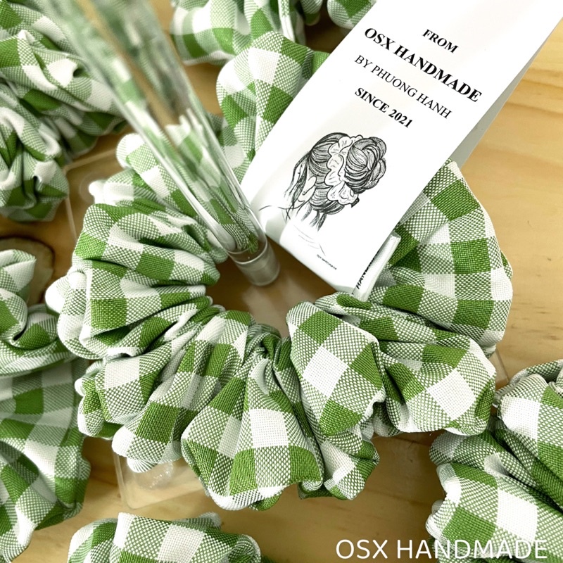 Dây Scrunchie Handmade Mint - By OSX Handmade
