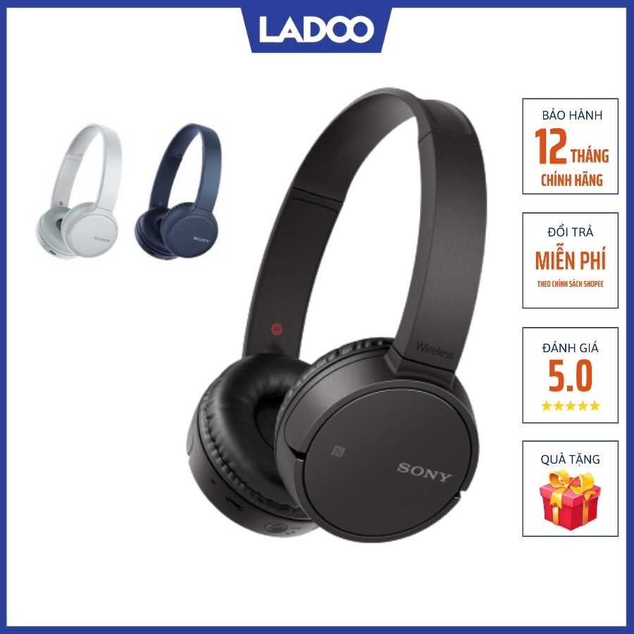 Tai nghe chụp tai Bluetooth Sony WH-CH500 - Bảo hành 12 tháng chính hãng
