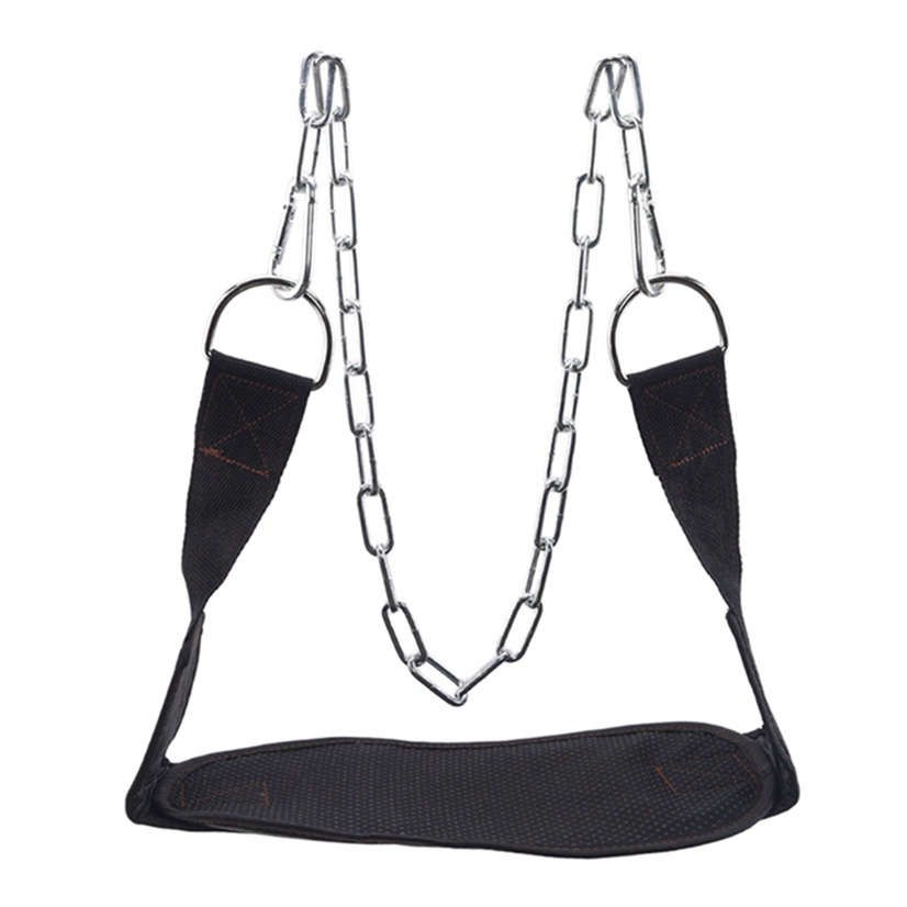 Dây Đai Đeo Thắt Lưng Có Móc Xích Bằng Neoprene Hỗ Trợ Nâng Tạ