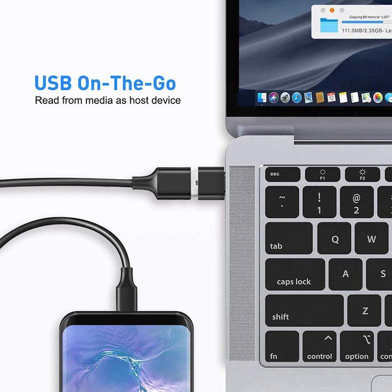 Đầu Chuyển Đổi Dữ Liệu USB 3.0 Sang Type C OTG Cho Samsung Huawei Xiaomi Phone Laptop