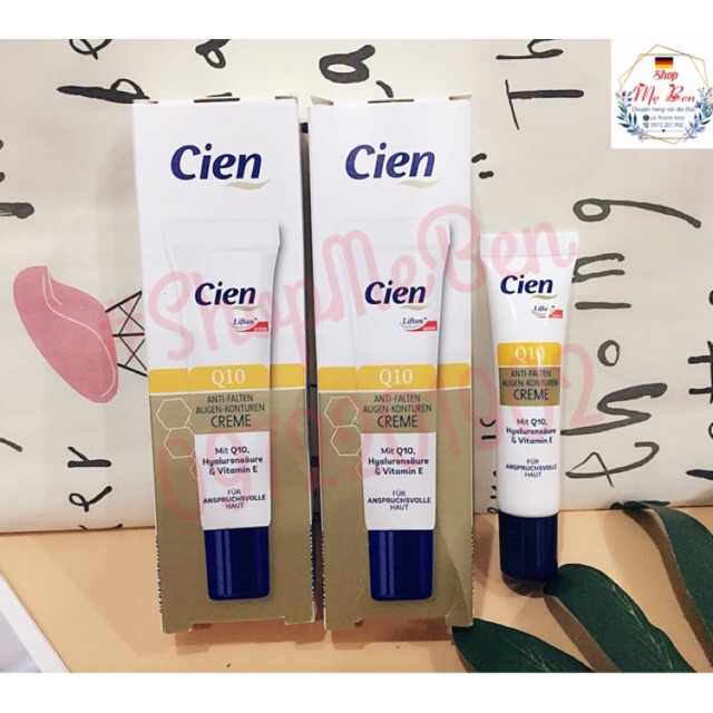 KEM DƯỠNG VÙNG MẮT CIEN Q10 15ml