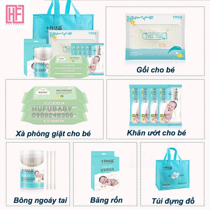 BỘ SẢN PHẨM 22 MÓN CHO MẸ VÀ BÉ CHUẨN BỊ KHI SINH