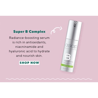 Tinh chất dưỡng da ASAP Super B Complex 30ml
