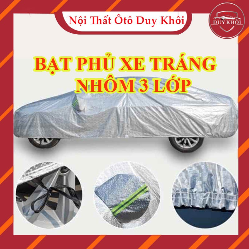 Bạt phủ toàn xe 3 lớp chống xước, chống nắng, chống cháy cho ô tô | BigBuy360 - bigbuy360.vn