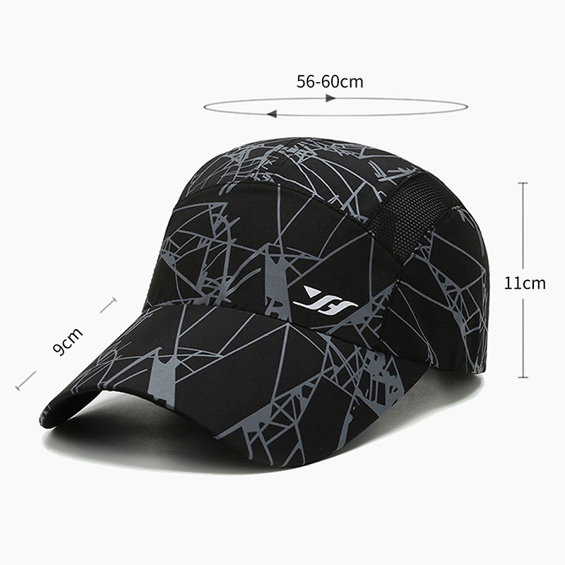 Nón Lưỡi Trai Thể Thao Mau Khô Thời Trang Mùa Hè Cho Nam Nữ