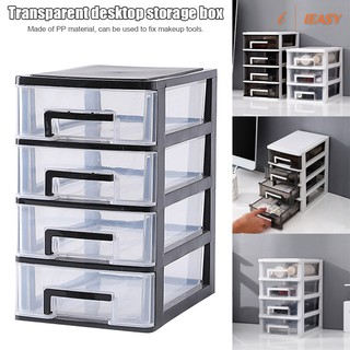 Hộp Nhựa Để Bàn Trong Suốt Đựng Đồ Dùng Tiện Lợi