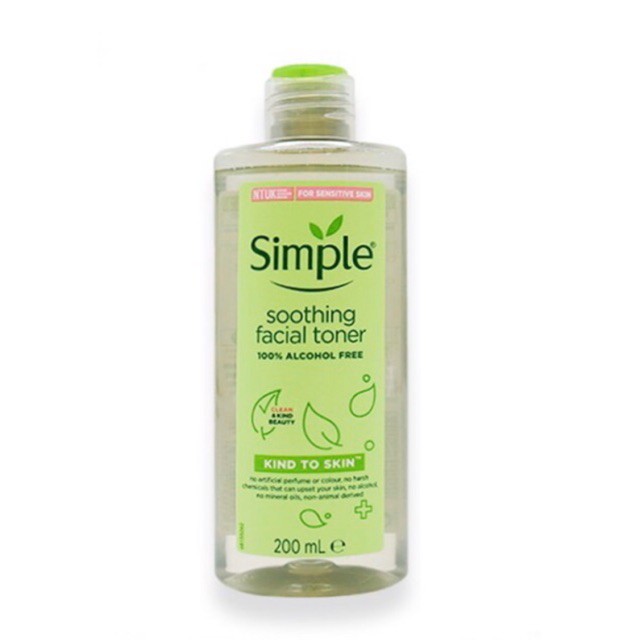 [Mẫu Mới 2020] Nước hoa hồng Simple Kind to Skin Soothing Facial Toner | BigBuy360 - bigbuy360.vn