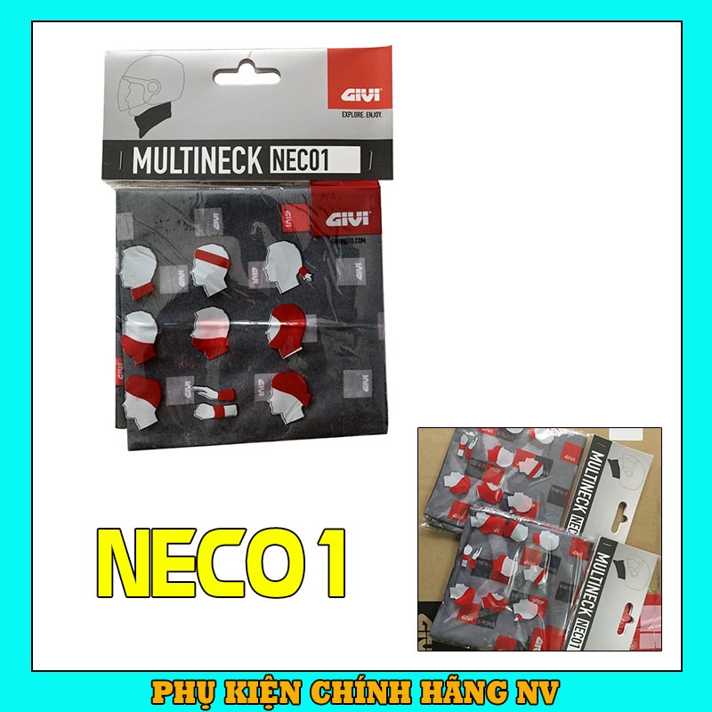 Khăn ống đa năng, khăn ống đi phượt Givi NEC01