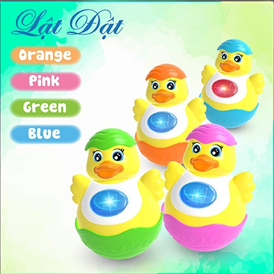 No.341 Đồ chơi lật đật vịt Antona (âm thanh & đèn led)