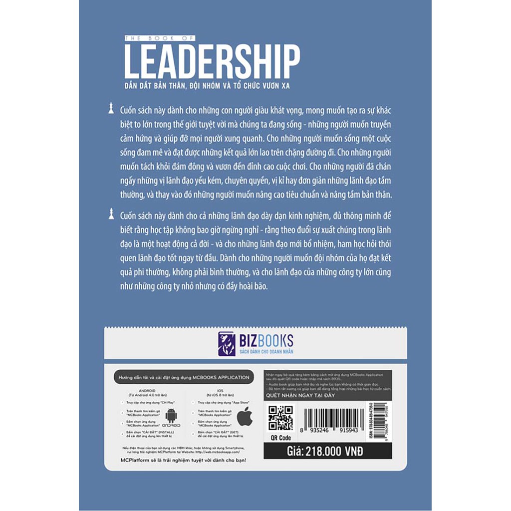 Cuốn Sách Leadership - Dẫn Dắt Bản Thân, Đội Nhóm Và Tổ Chức Vươn Xa