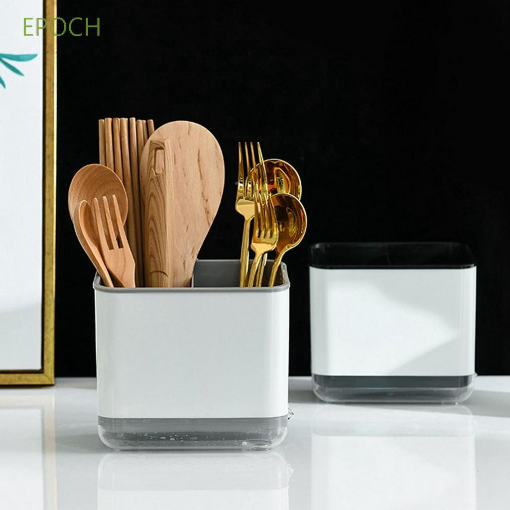 Ống Đựng Muỗng Đũa Đa Năng Bằng Thép Không Gỉ