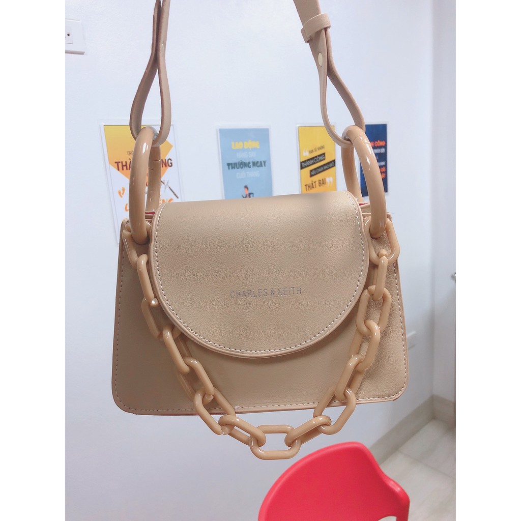 [Hot Trend] Túi Xách Quai Xích Da Cao Cấp Hồng Đen Trắng Kem Thiết Kế Thời Trang Trẻ Trung Năng Động 2021 TX0001-04 | BigBuy360 - bigbuy360.vn