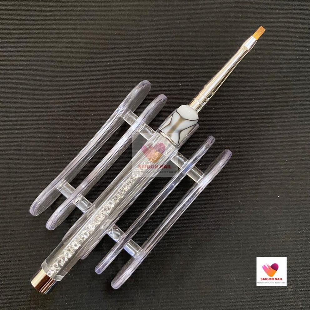 Cọ bản ngang nặn bông cán xoàn