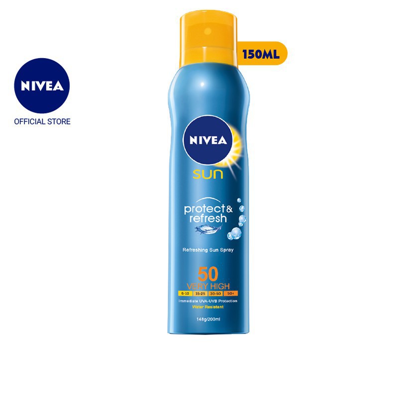 Xịt Chống Nắng Nivea Mát Lạnh 80461 (200ml)