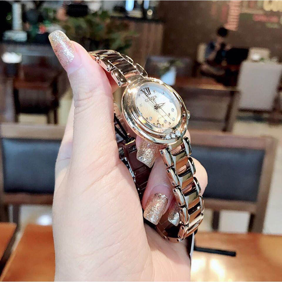 Đồng hồ nữ Citizen L-Sunrise đẹp MÊ HỒN CÔNG NGHỆ ECO-DRIVE NĂNG LƯỢNG ÁNH SÁNG