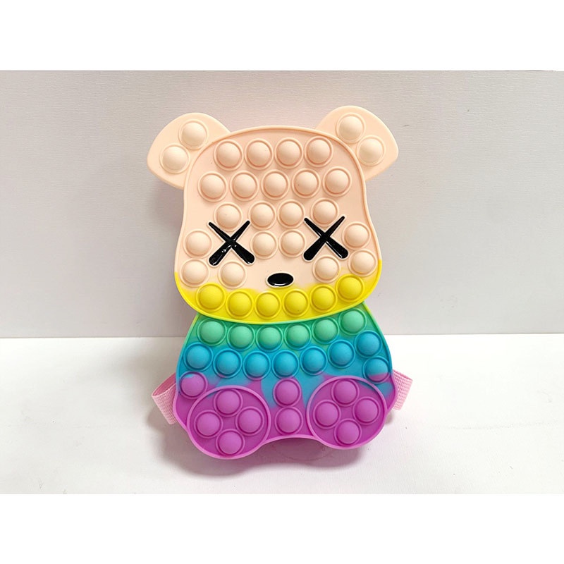 PVN48246 Túi xách pop it hình gấu dễ thương cho bé Giá Rẻ