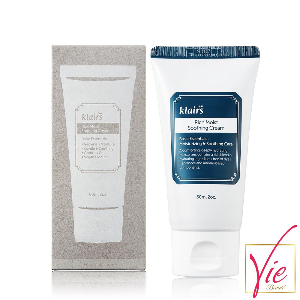 Kem Dưỡng Ẩm Klairs Rich Moist Soothing Cream 80ml