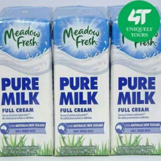 Date T7/2020-Sữa tươi Meadow fresh hộp 200ml Full cream nguyên kem