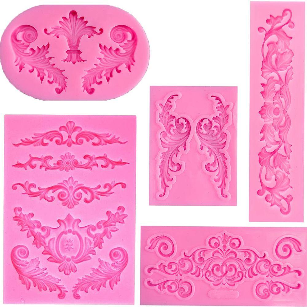 LLOYD Khuôn Silicone Tạo Hình Trang Trí Bánh Kem Hình Bông Hoa