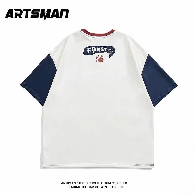 Áo Thun Tay Ngắn Thời Trang Cá Tính Dành Cho Nam M-3XL