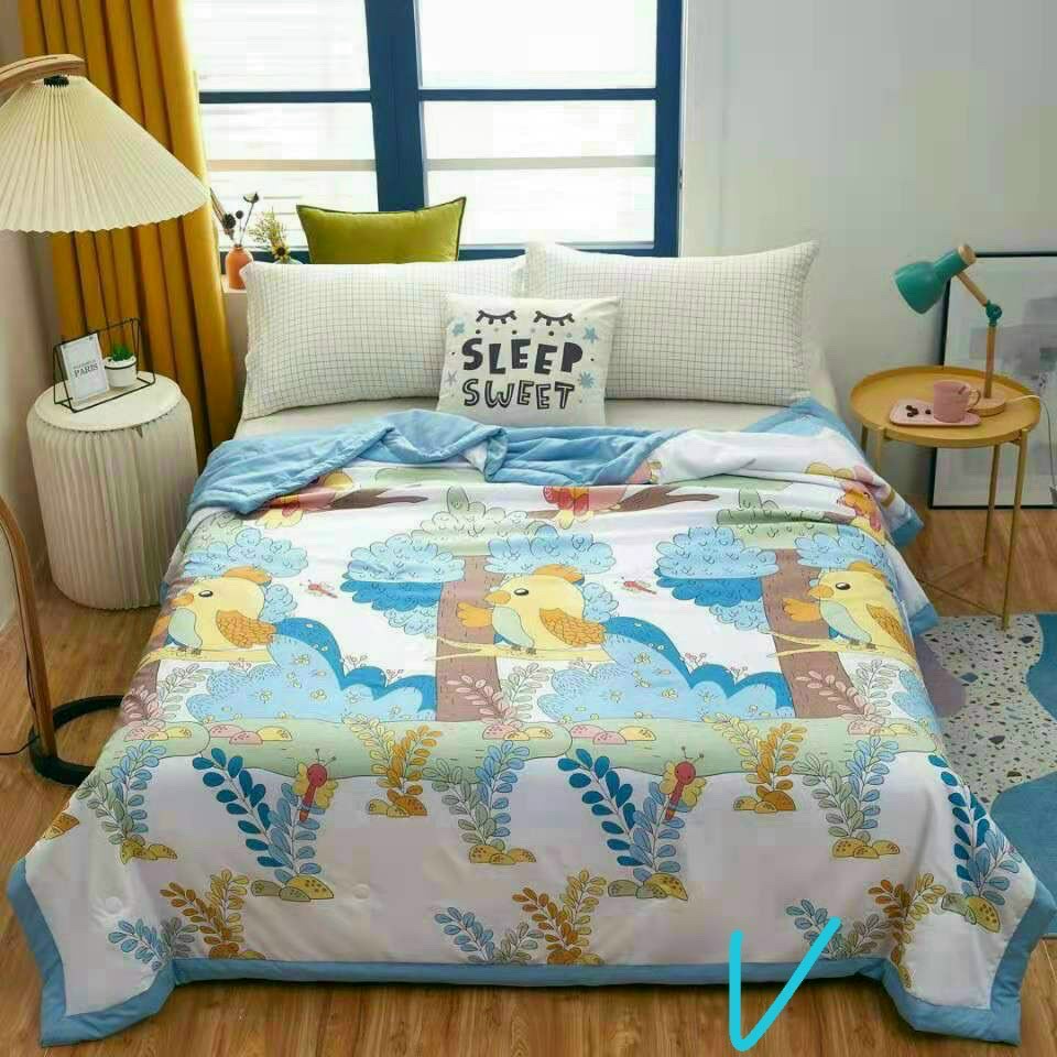 Sale lỗ Chăn hè cotton đũi Zara cực mát Mã CZR004