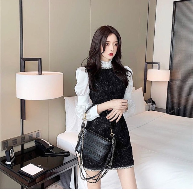 Đầm len dạ