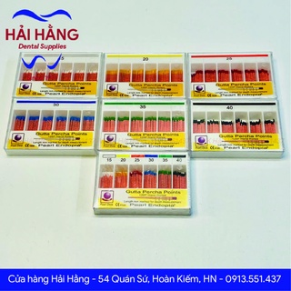 Côn Gutta Percha cho file tay có vạch Hàn Quốc Pearl Endopia