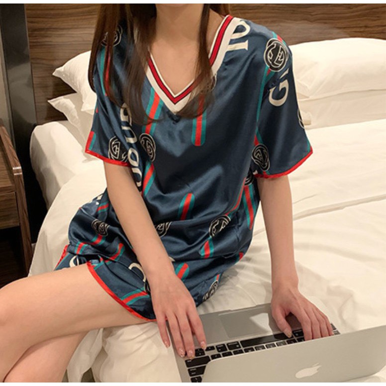 Bộ Đồ Ngủ Nữ Mùa Hè Cộc Tay Dễ Thương Chất Liệu Mềm Mịn, Thoáng Mát, Giá Rẻ ONEZ BN1 | BigBuy360 - bigbuy360.vn