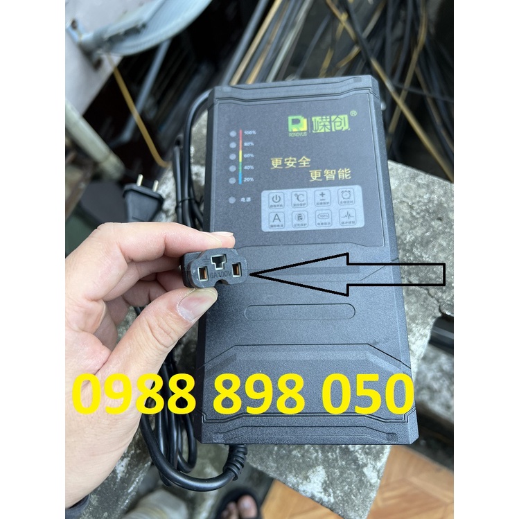 Sạc xe điện 72v 38ah-40ah cho xe 6 bình acquy 12v hàng loại xịn bảo hành 12 tháng