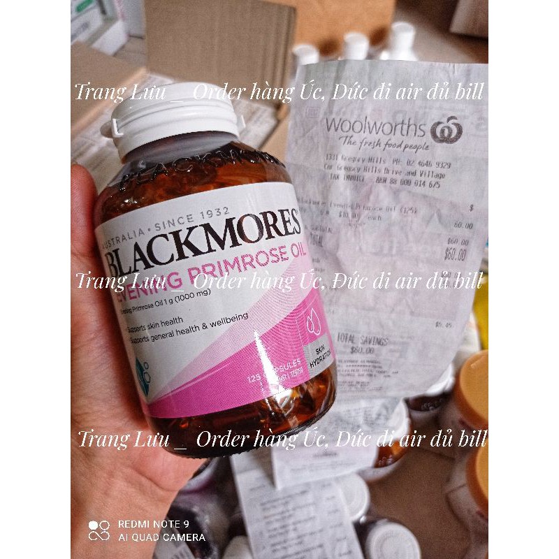 (HÀNG SẴN- ĐỦ BILL) trả order - Tinh dầu hoa anh thảo blackmores | BigBuy360 - bigbuy360.vn