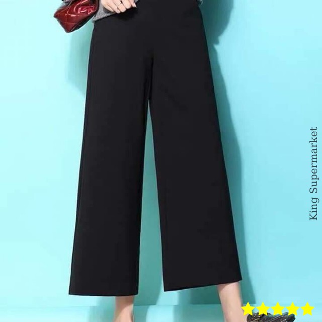 QUẦN CULOTTES ỐNG RỘNG LỬNG ĐẸP VẢI ĐŨI THOÁNG MÁT