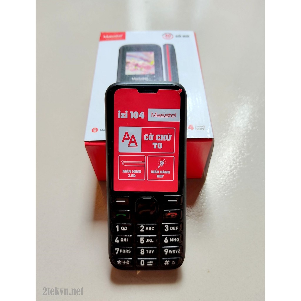 Điện thoại cho người già giá rẻ Masstel izi 104 | BigBuy360 - bigbuy360.vn