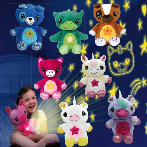 [VIDEO] Đồ chơi thú nhồi bông Star Belly Dream Lites có đèn led chiếu sao giúp bé cảm thấy an toàn và dễ ngủ