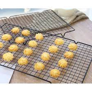 Vỉ hong bánh-Rack Hong Bánh\Khay Lưới Làm Nguội Bánh 1 Tầng 40*25cm