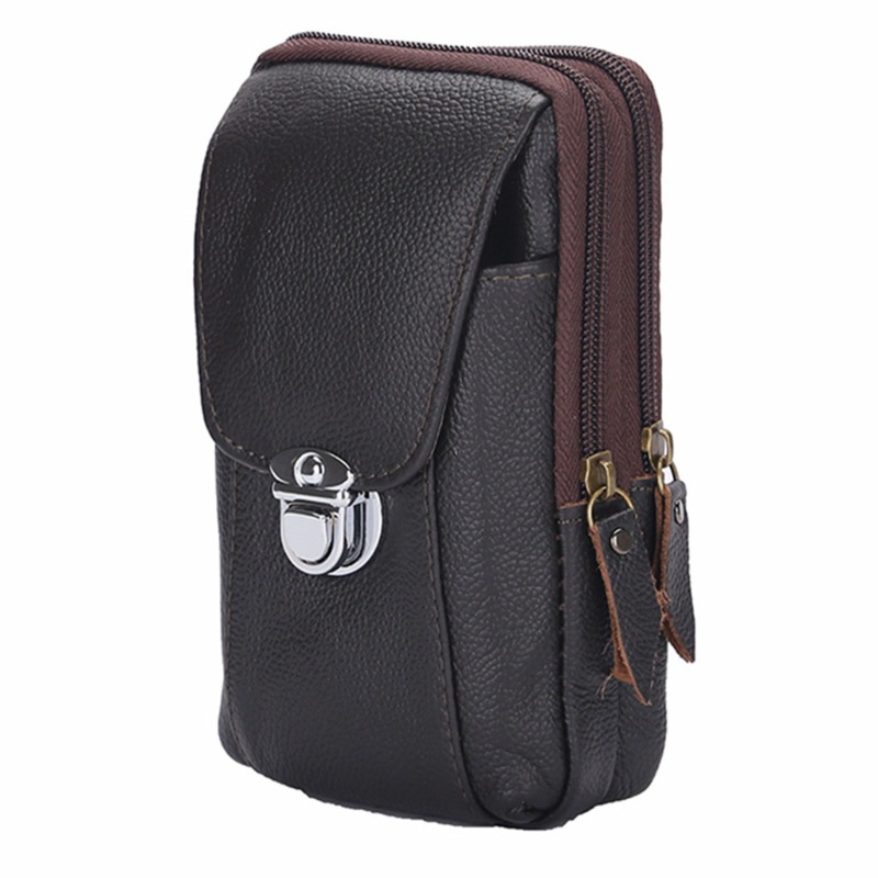 Túi Da PU Đeo Hông Phong Cách Cổ Điển Cho Nam