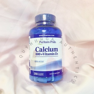 Viên uống canxi ngừa loãng xương Absorbable Calcium Magnesium 1200mg Puritan's Pride