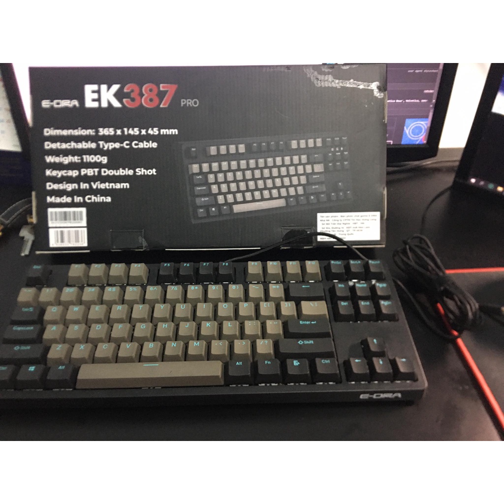 Bàn phím cơ ek387 pro