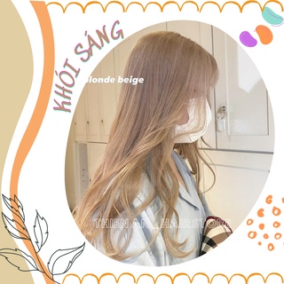 Thuốc nhuộm tóc màu KHÓI SÁNG + kèm trợ nhuộm