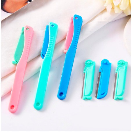 C40 Dao Cạo Tỉa Lông Mày ALIN Gồm 1 Dao +1 Lưỡi Dao Thay thế