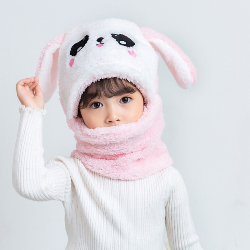 Mũ Balaclava Hình Thú Dễ Thương Giữ Ấm Mùa Đông