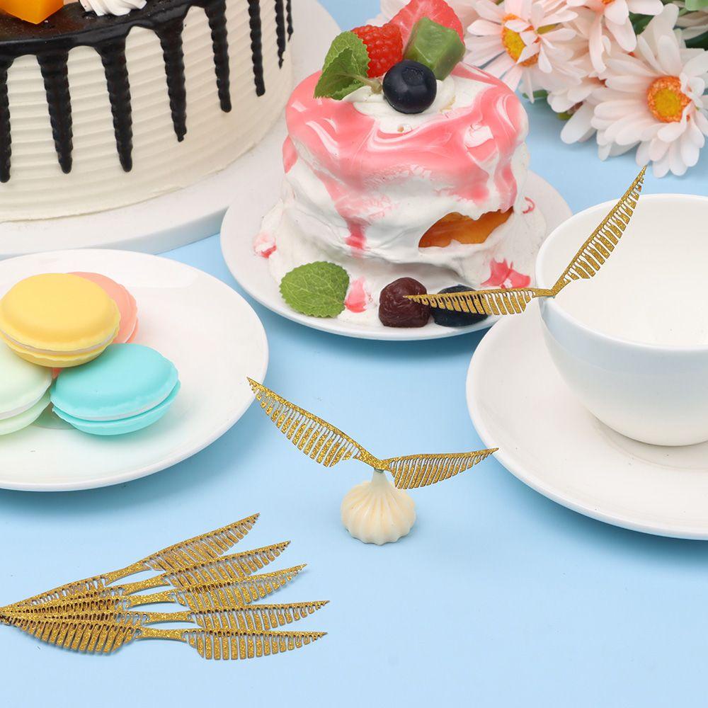 PISTA Set 50 / 50 Đôi Cánh Rỗng Trang Trí Bánh Cupcake