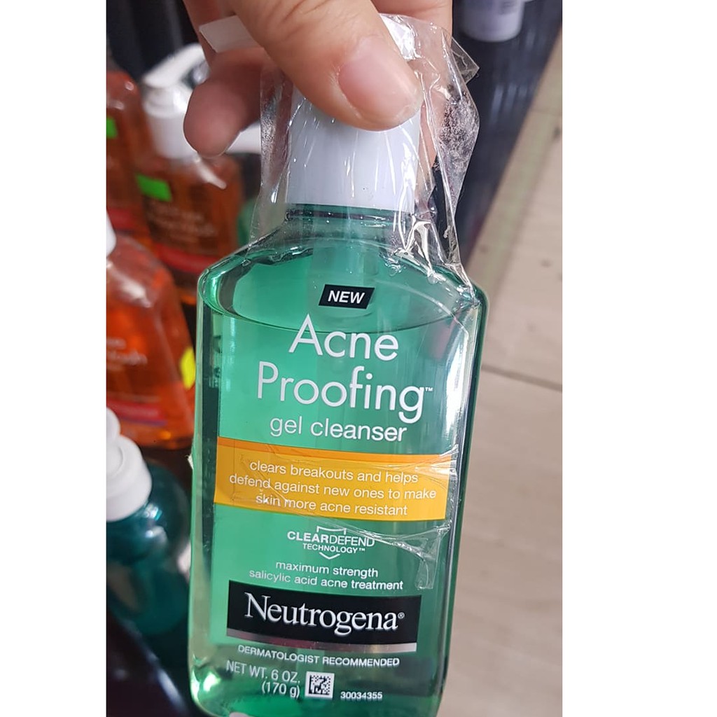 Sữa rửa mặt Neutrogena Acne Proofing Gel Cleanser