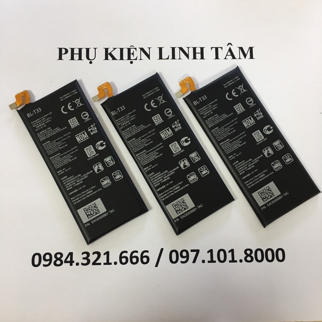 Pin LG Q6 Pin BL-T33 (Li-ion Polymer)