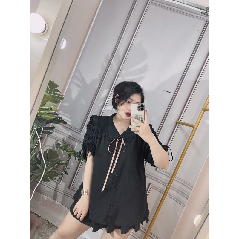 áo sơ mi tiểu thư bigsize
