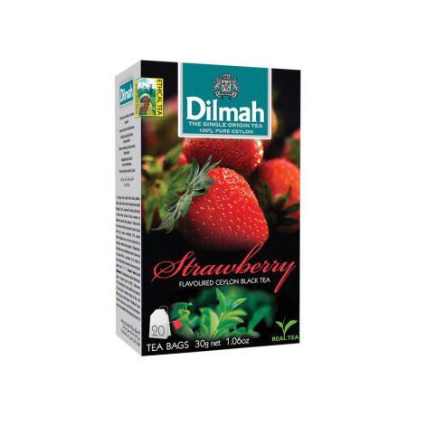 Trà Dimah Các vị Dâu, Đào, Bạc Hà, Gừng túi lọc (Hộp 20 túi lọc) | BigBuy360 - bigbuy360.vn