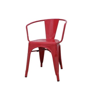 GHÊ TOLIX TAY KHUỲNH-KHUNG SẮT SƠN TĨNH ĐIỆN- GHẾ CAFE- GHẾ NGOÀI TRỜI