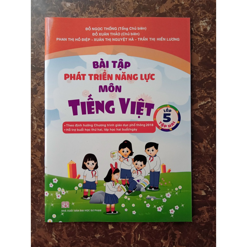 Sách - Bài Tập Phát Triển Năng Lực Môn Tiếng Việt Lớp 5 Tập 2